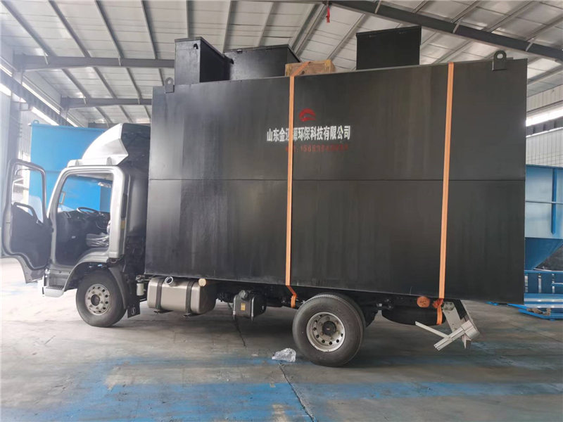 河北农村生活污水一体化设备发货现场