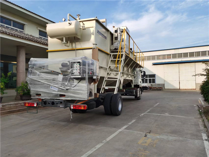 安徽食品污水处理设备发货现场