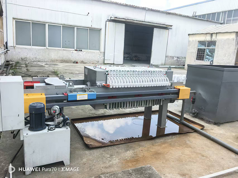 曲阜酸洗磷化气浮出水现场效果